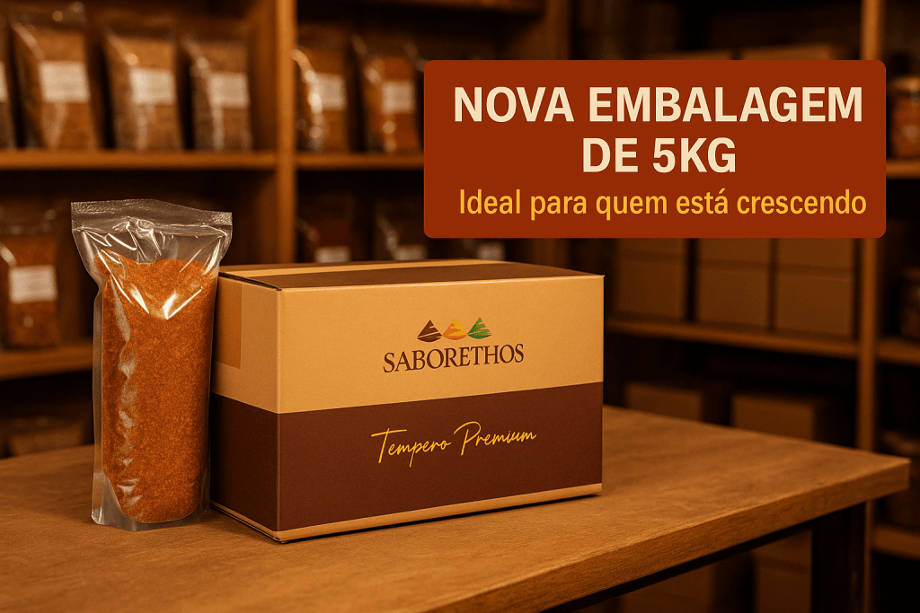 Saborethos Tempero Premium Nova Embalagem